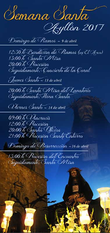 Semana Santa en Ayllón 2017 Ayllón